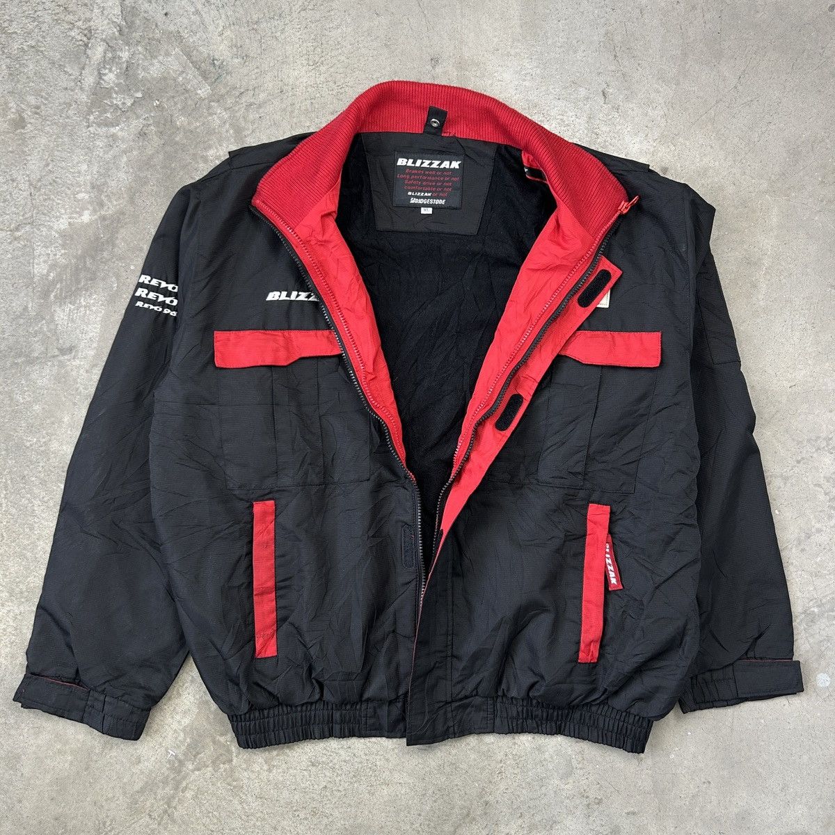 Japanese Brand 1990s Bridgestone Blizzak Racing Jacket Size US XL / EU 56 / 4 - 15 Thumbnail
