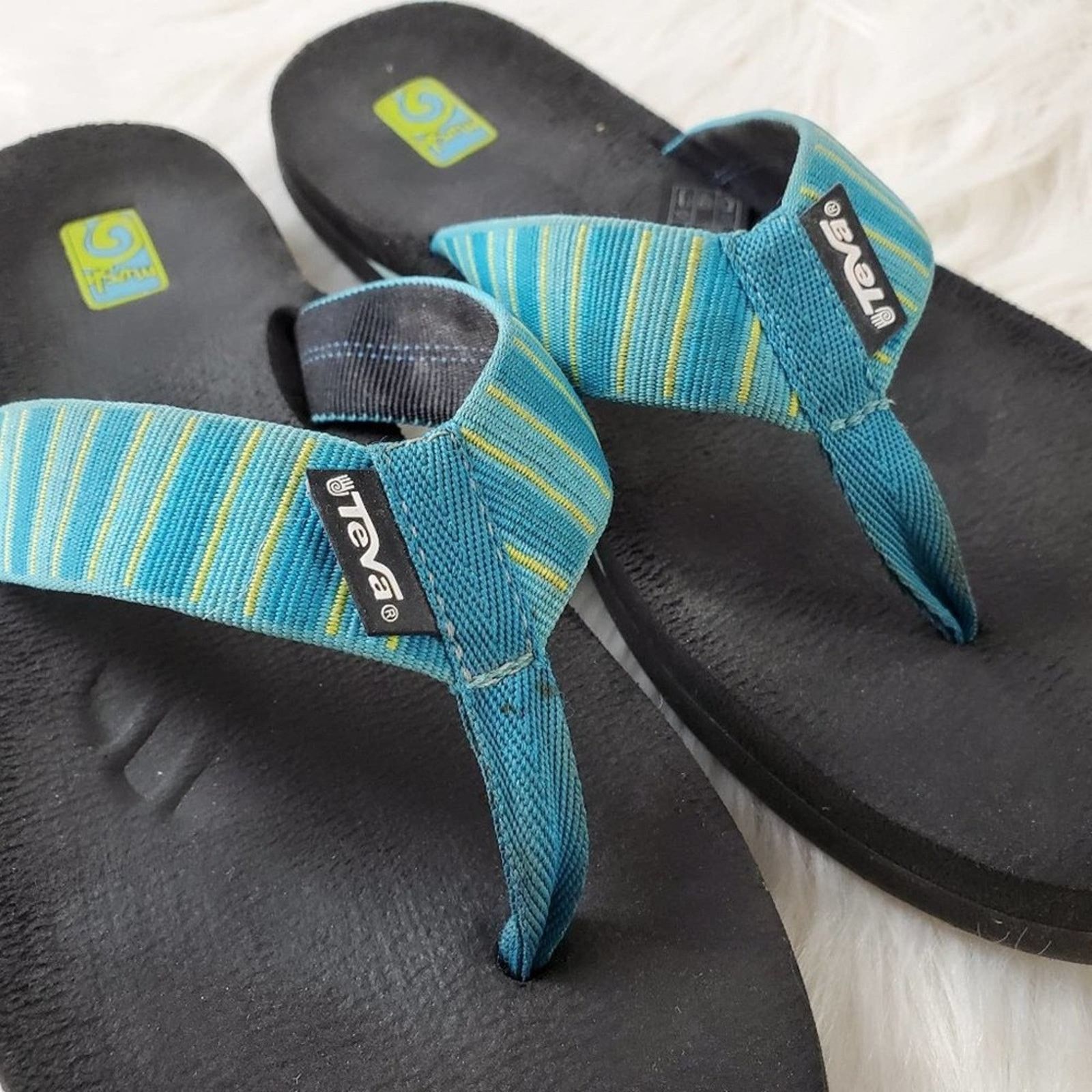 Teva Teva Mush II Flip Flop Sandals - 10 Size US 10 / IT 40 - 3 Thumbnail