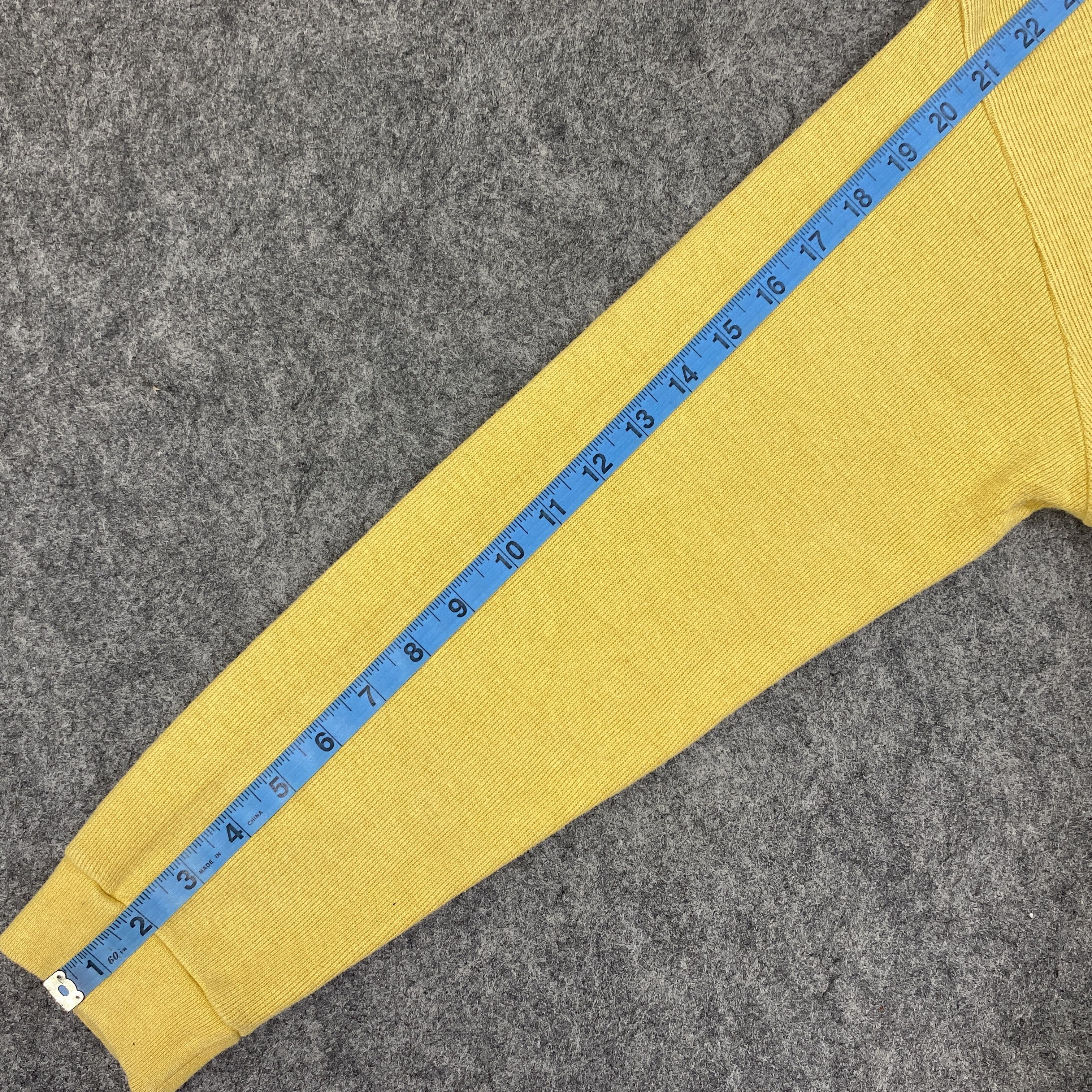Japanese Brand Japanese Brand Designated yellow sweatshirt -SW188 Size US S / EU 44-46 / 1 - 4 Thumbnail