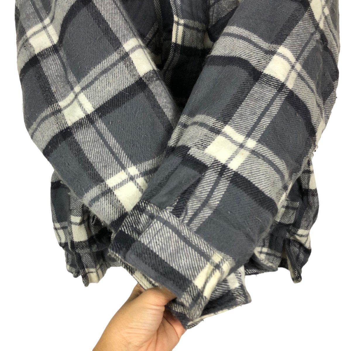 Japanese Brand 🔥90’s Vintage Flannel Mink Fur Jacket Tartan Design Maceye Size US M / EU 48-50 / 2 - 11 Thumbnail