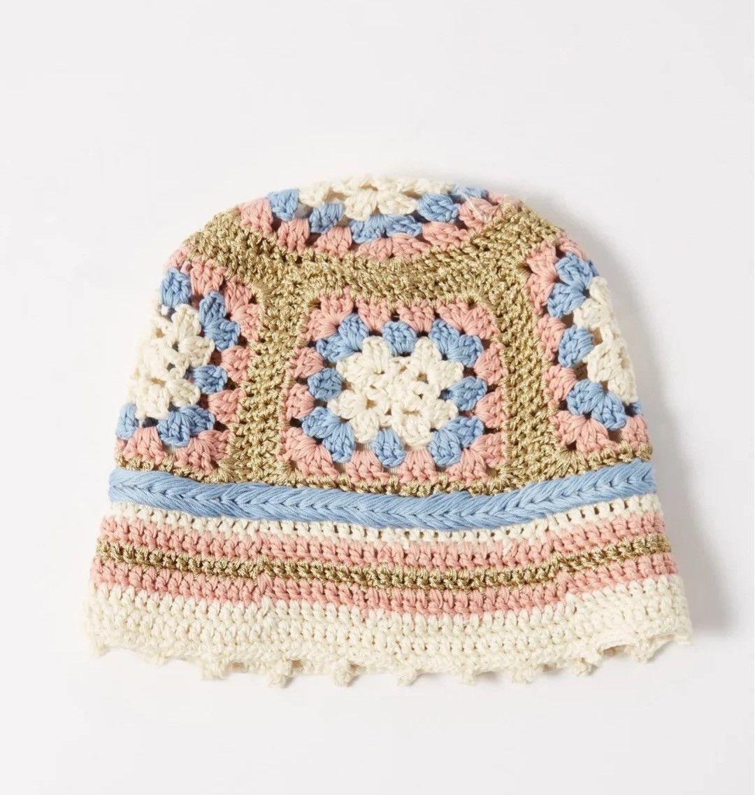 Gucci GUCCI LOVELIGHT INTERLOCKING G CROCHET HAT Size ONE SIZE - 15 Thumbnail