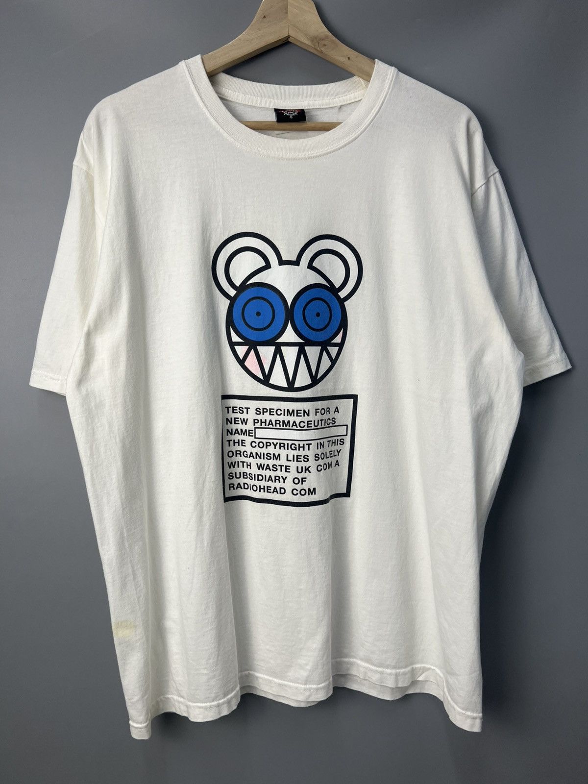 Band Tees × Vintage Vintage Radiohead 'Sex Work Death' Tee Size US L / EU 52-54 / 3 - 1 Thumbnail