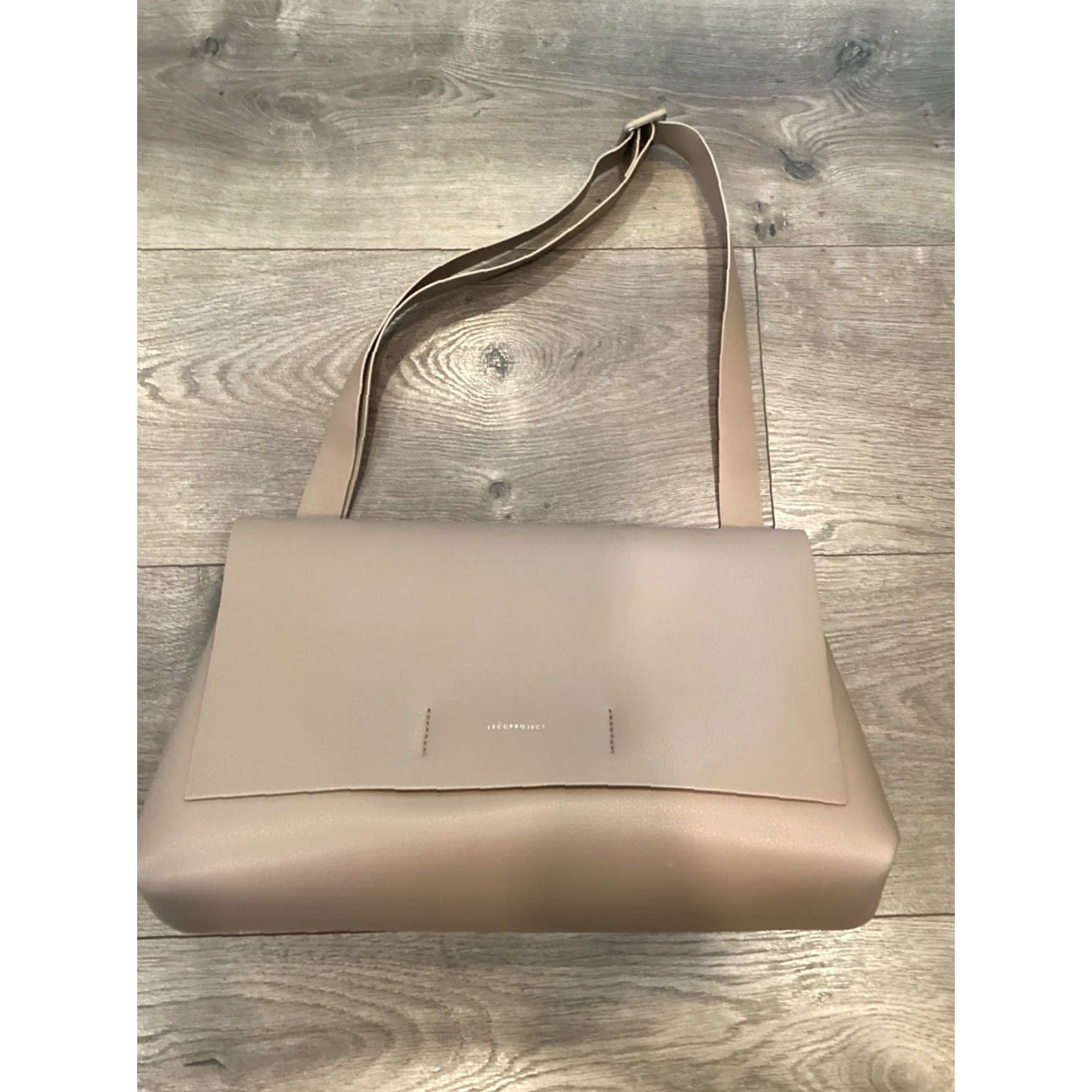 Vintage Lecc Project Mod Flap Bag L Light Brown Wallet Leather Vegan Brown Size ONE SIZE - 2 Thumbnail