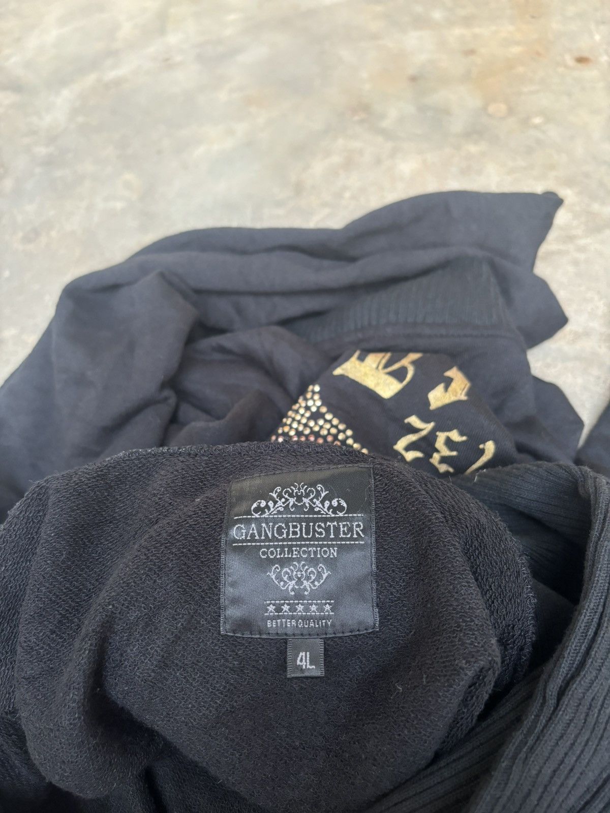 Hysteric Glamour Gangbuster Skull Poem Ifsix Lgb Style Over Size Jacket Size US XL / EU 56 / 4 - 8 Thumbnail