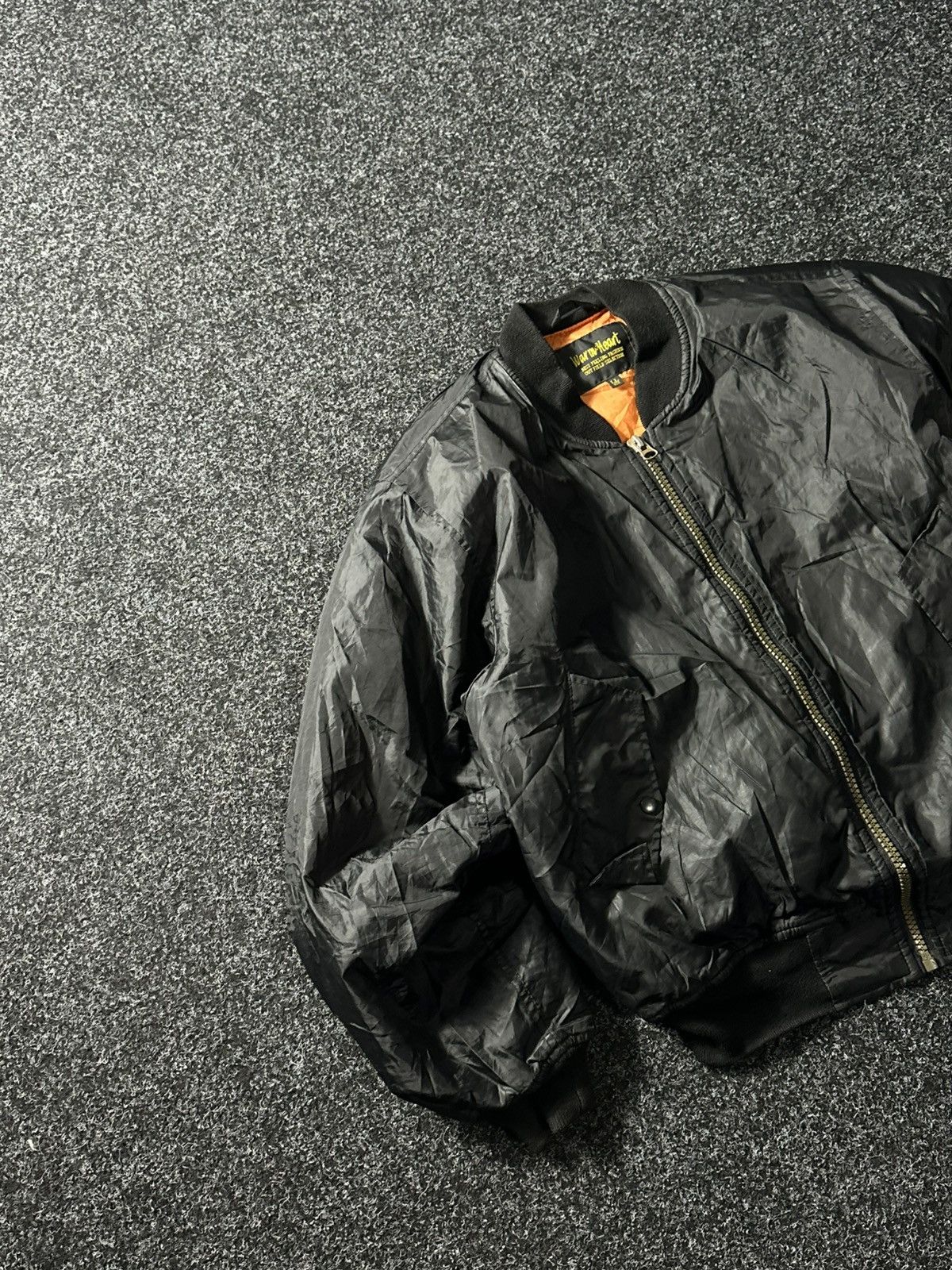 Vintage 🚨Vintage 90s Ma-1 Bomber Jacket (avirex,alpha,number nine) Size US M / EU 48-50 / 2 - 2 Thumbnail