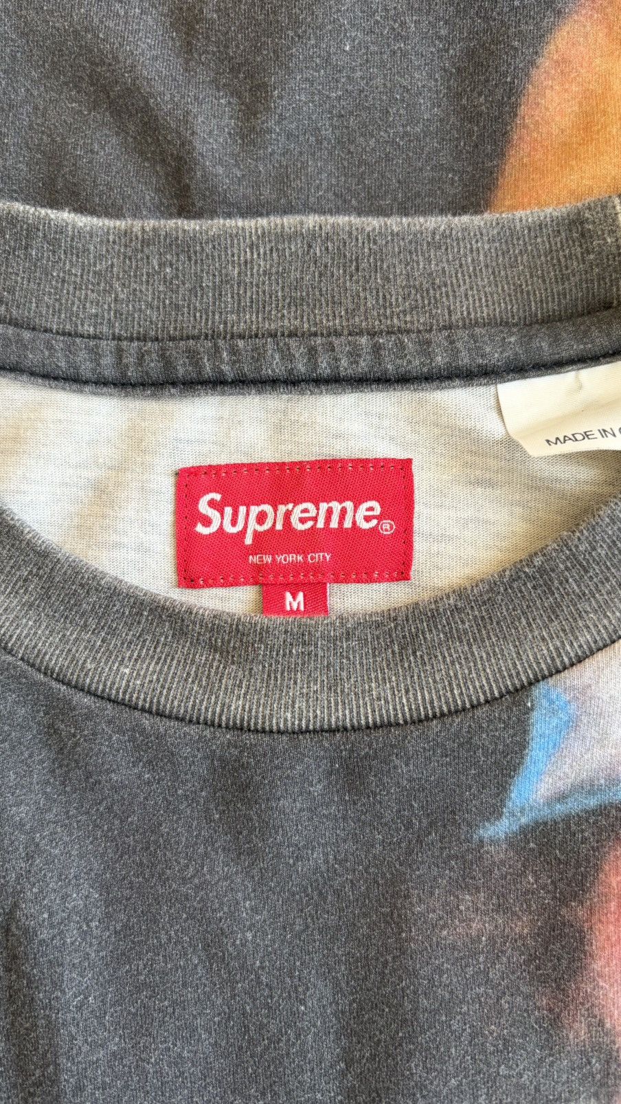 Supreme Supreme Dash Snow Skitching T-Shirt Black Graphic Tee Size M Size US M / EU 48-50 / 2 - 3 Thumbnail