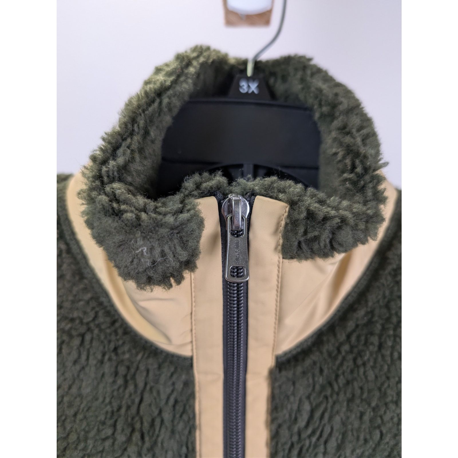 Todd Snyder o1rshd1 CC20 Italian Recycled Fleece Vest Jacket in Olive Size US M / EU 48-50 / 2 - 6 Thumbnail