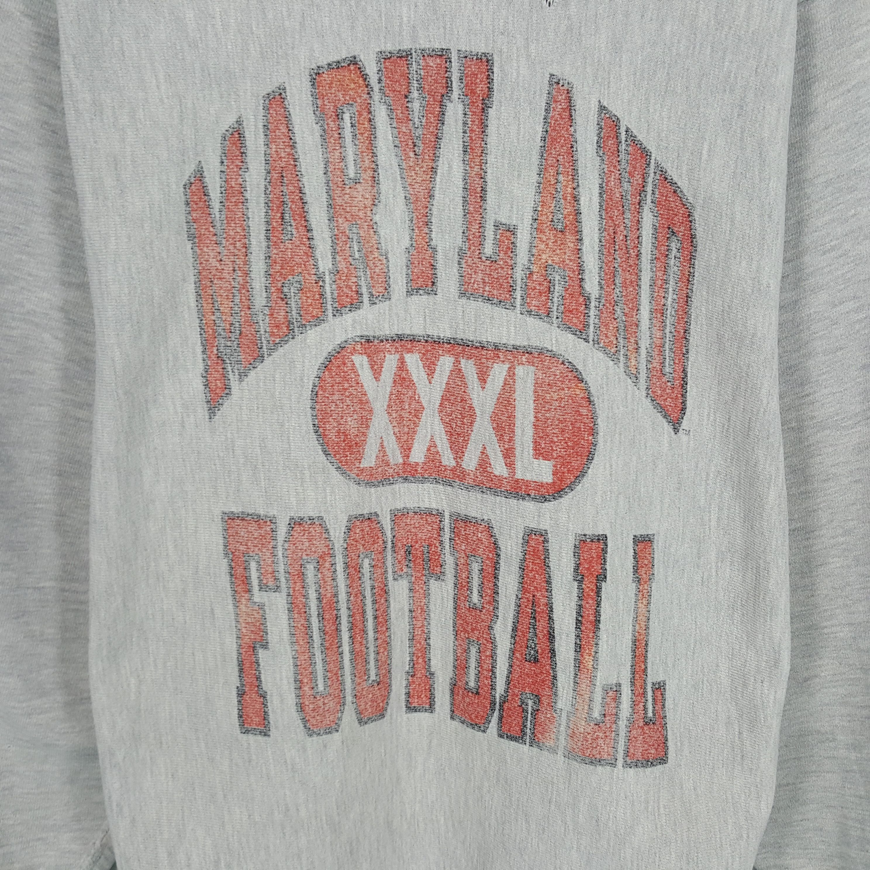 Champion × Vintage Vintage Maryland XXXL Fottball Sweatshirt Size US S / EU 44-46 / 1 - 2 Thumbnail