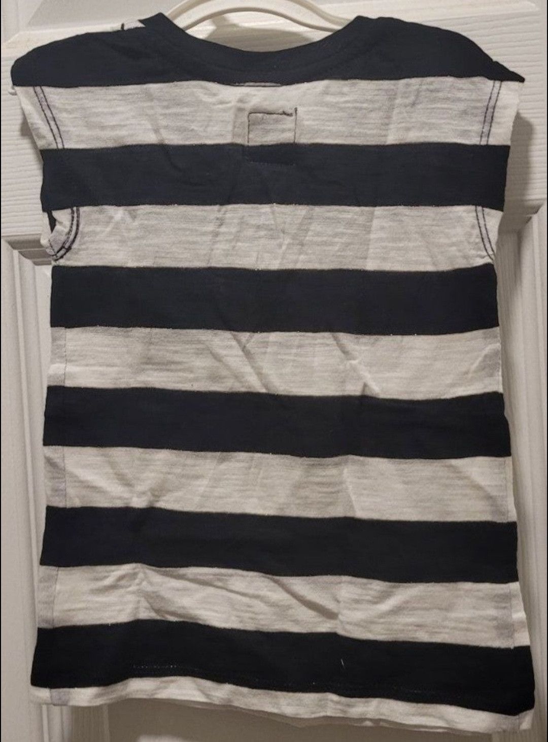 Gap NWT Baby GAP Girl's Black White Gold Stripe Tank 12-18 Mo Size ONE SIZE - 2 Thumbnail