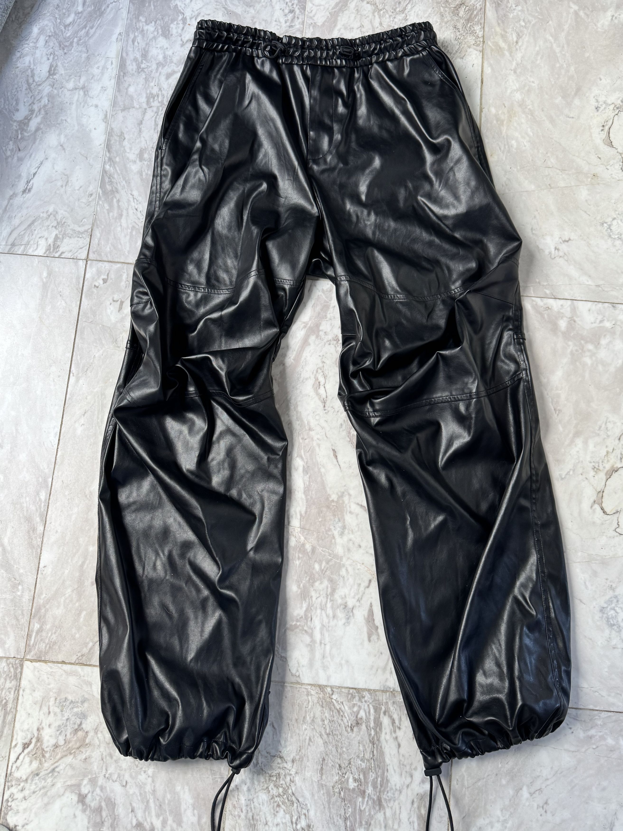 Diesel DIESEL Loose Coated Pants Size US 34 / EU 50 - 1 Thumbnail