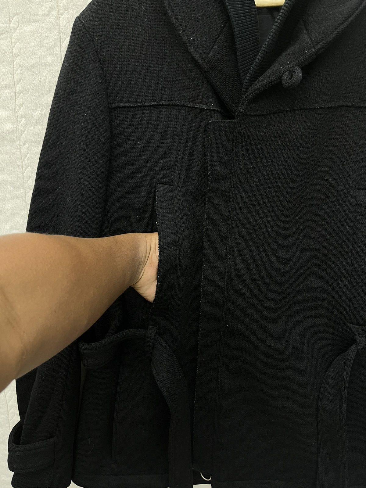 Kris Van Assche ARCHIVE🔥WOOL MELTON JACKET BY FORMER DIOR HOMME DIRECTOR Size US M / EU 48-50 / 2 - 9 Thumbnail