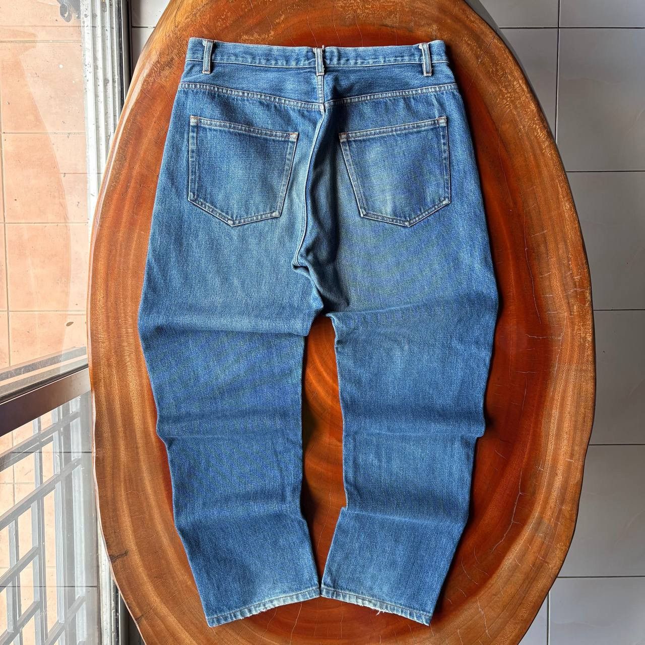 A.P.C. APC Rue De Fleurus Paris Slim Fit Blue Jeans Pants Size US 31 - 2 Thumbnail
