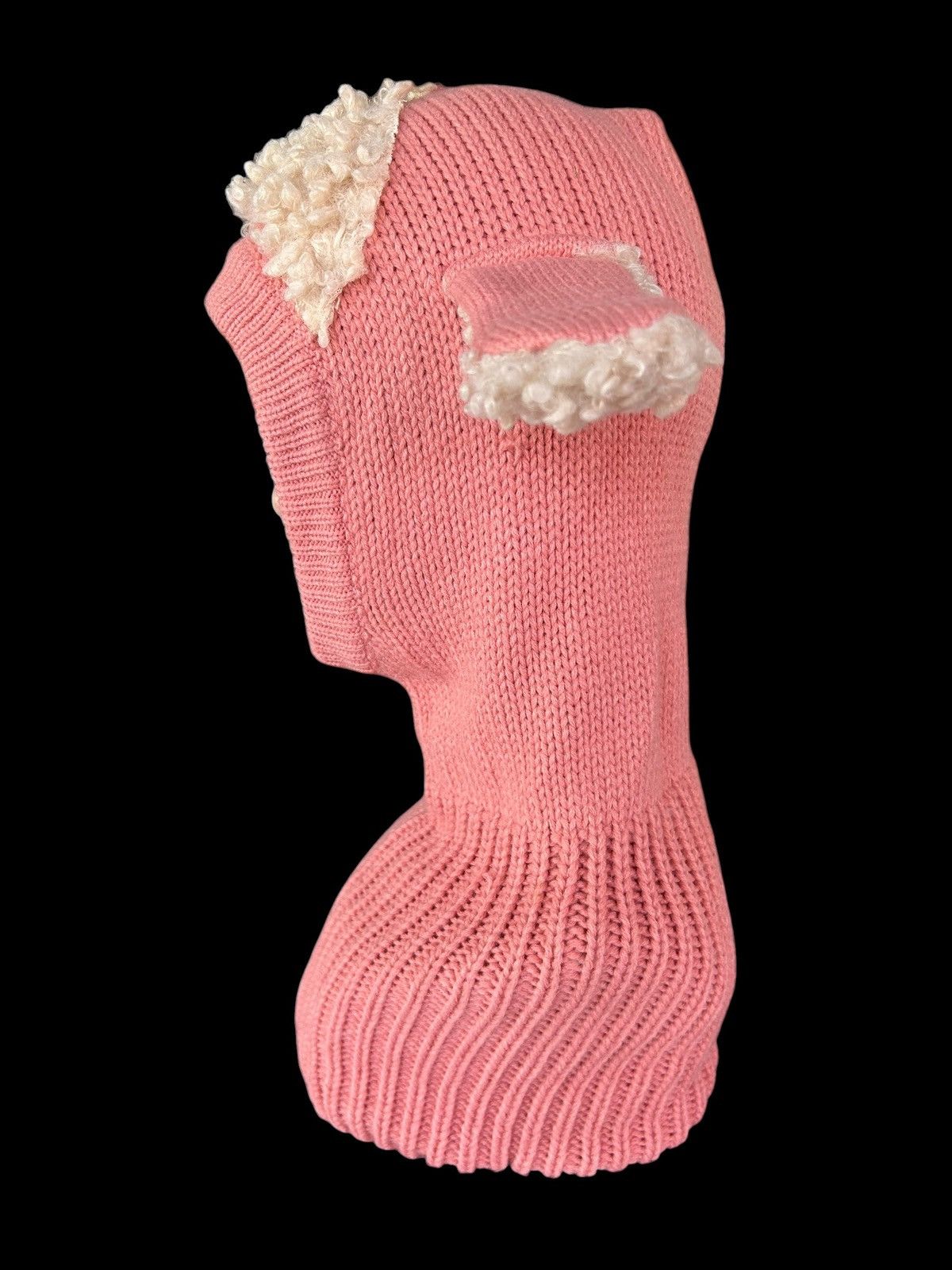 Kapital Balaclava Masked Knitted Bunny fur Japanese Style Size ONE SIZE - 4 Thumbnail