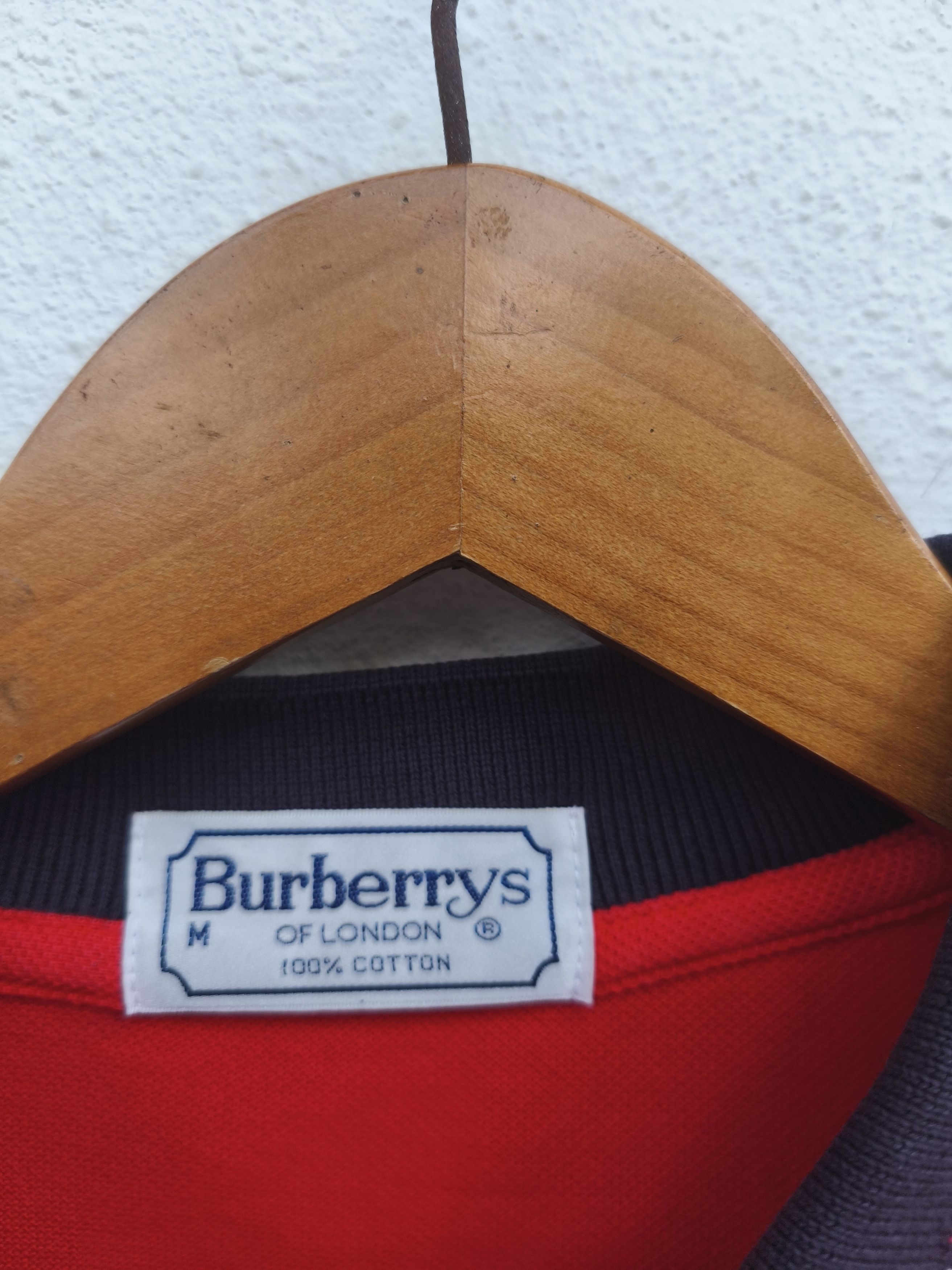 Vintage 90s Vintage Burberry polo long sleeve