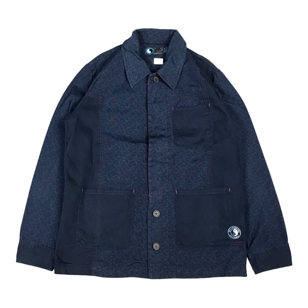 Indigo × Japanese Brand T&C SURF DESIGNS HAWAII INDIGO PATCHWORK BUTTON JACKET Size US M / EU 48-50 / 2 - 1 Thumbnail