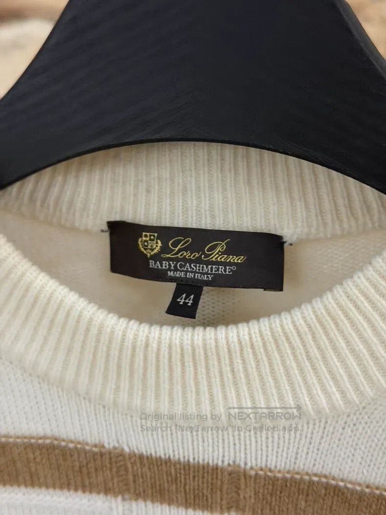 Loro Piana Loro Piana Baby Cashmere Striped Sweater Size M / US 6-8 / IT 42-44 - 2 Thumbnail