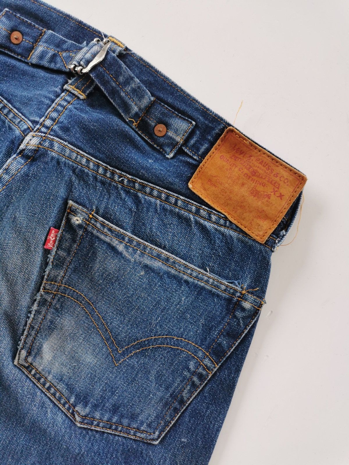 image of Levis 201Xx Selvedge in Denim, Men's (Size 28)