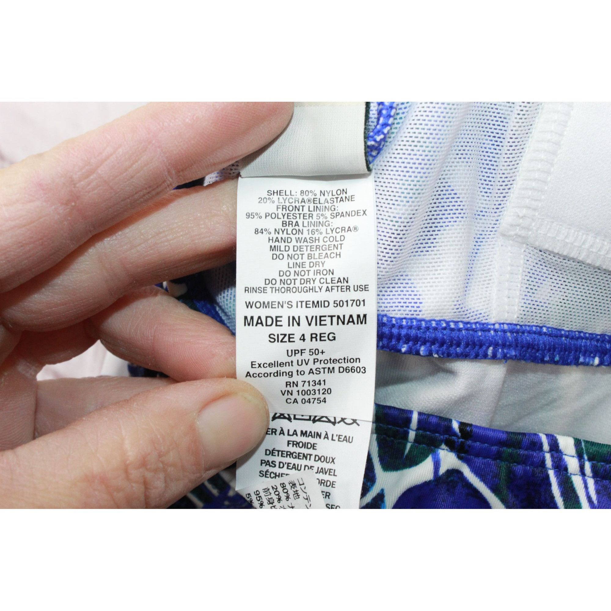 L.L. Bean LL Bean Mix and Match Swim Collection Halter Tankini Top Size S / US 4 / IT 40 - 8 Thumbnail