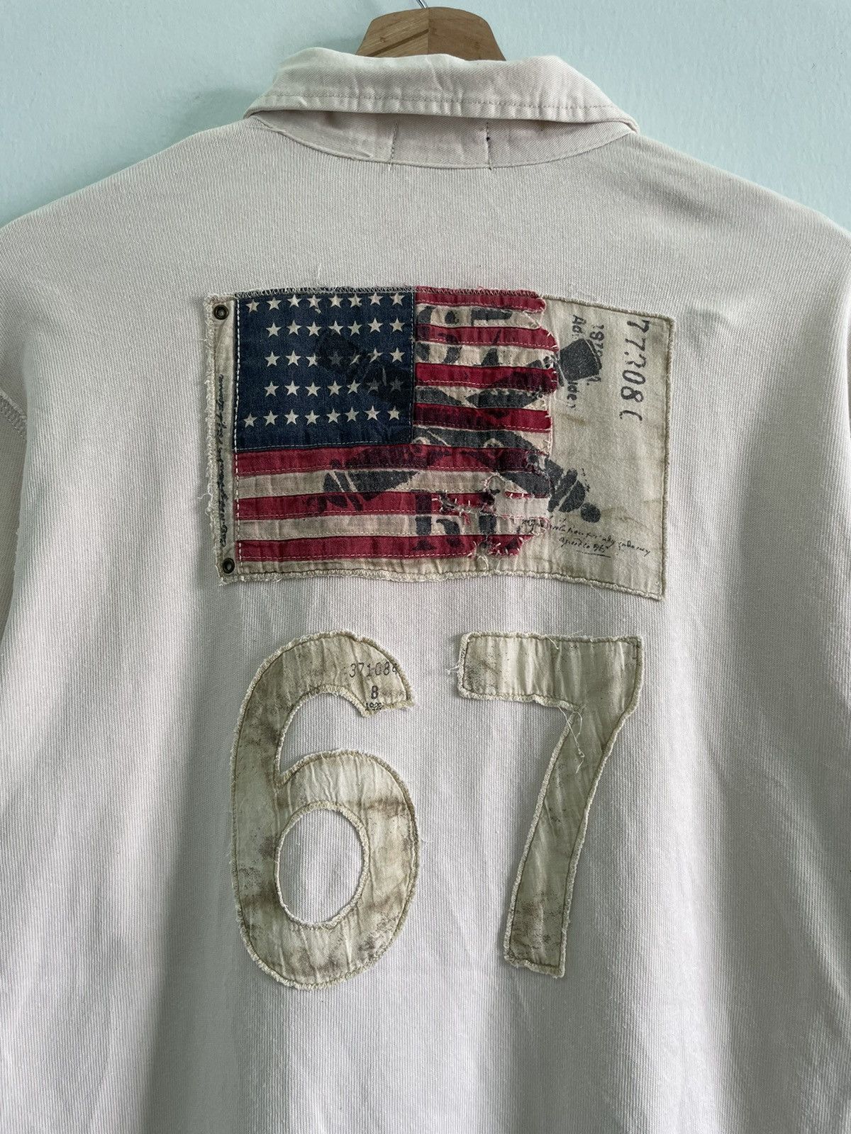 Polo Ralph Lauren Vintage Polo Ralph Lauren 67 USA Flag Size US M / EU 48-50 / 2 - 3 Thumbnail