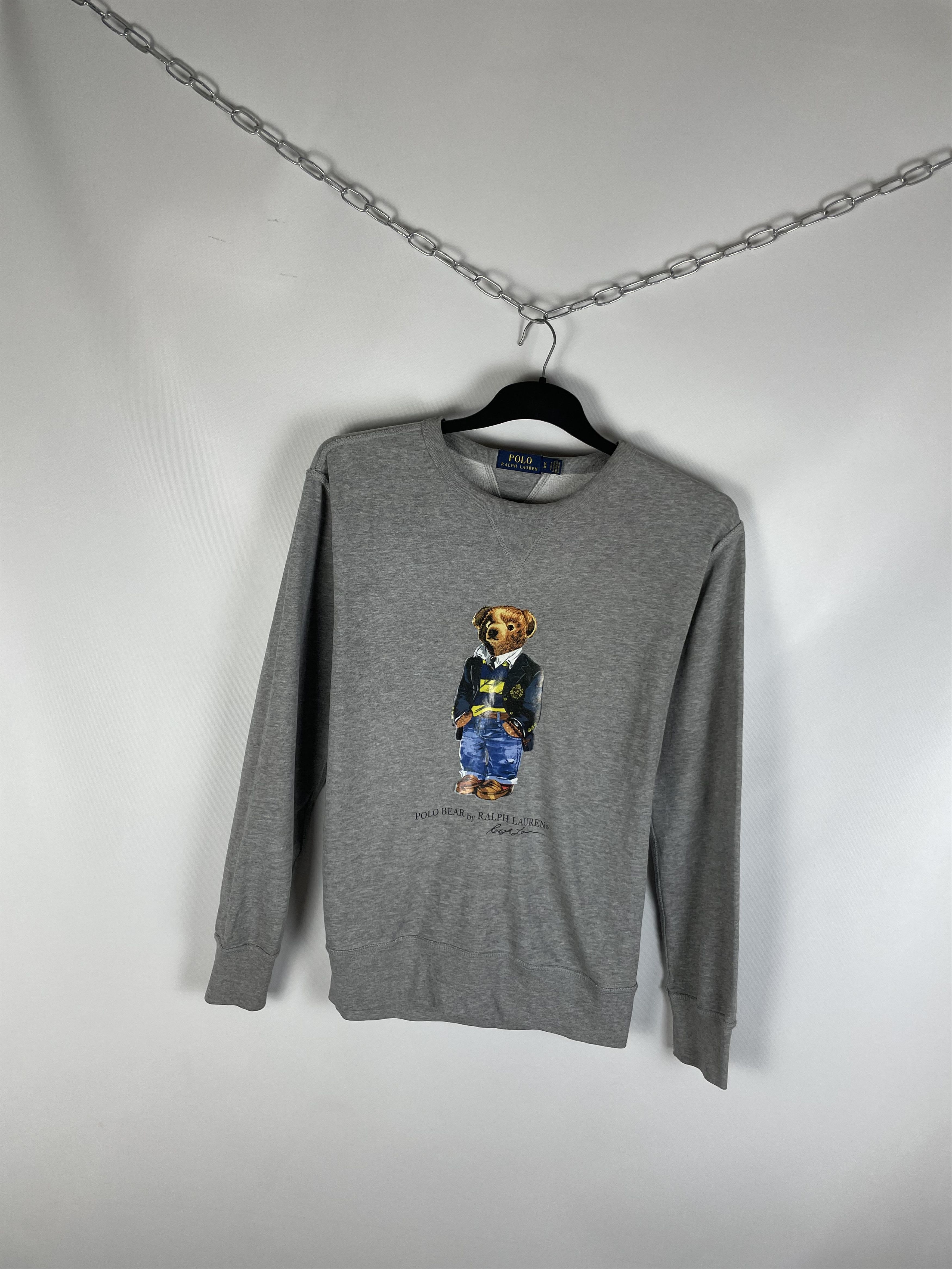 Polo Ralph Lauren Ralph Lauren Polo Bear Sweatshirt Crewneck Vintage Size US M / EU 48-50 / 2 - 2 Thumbnail