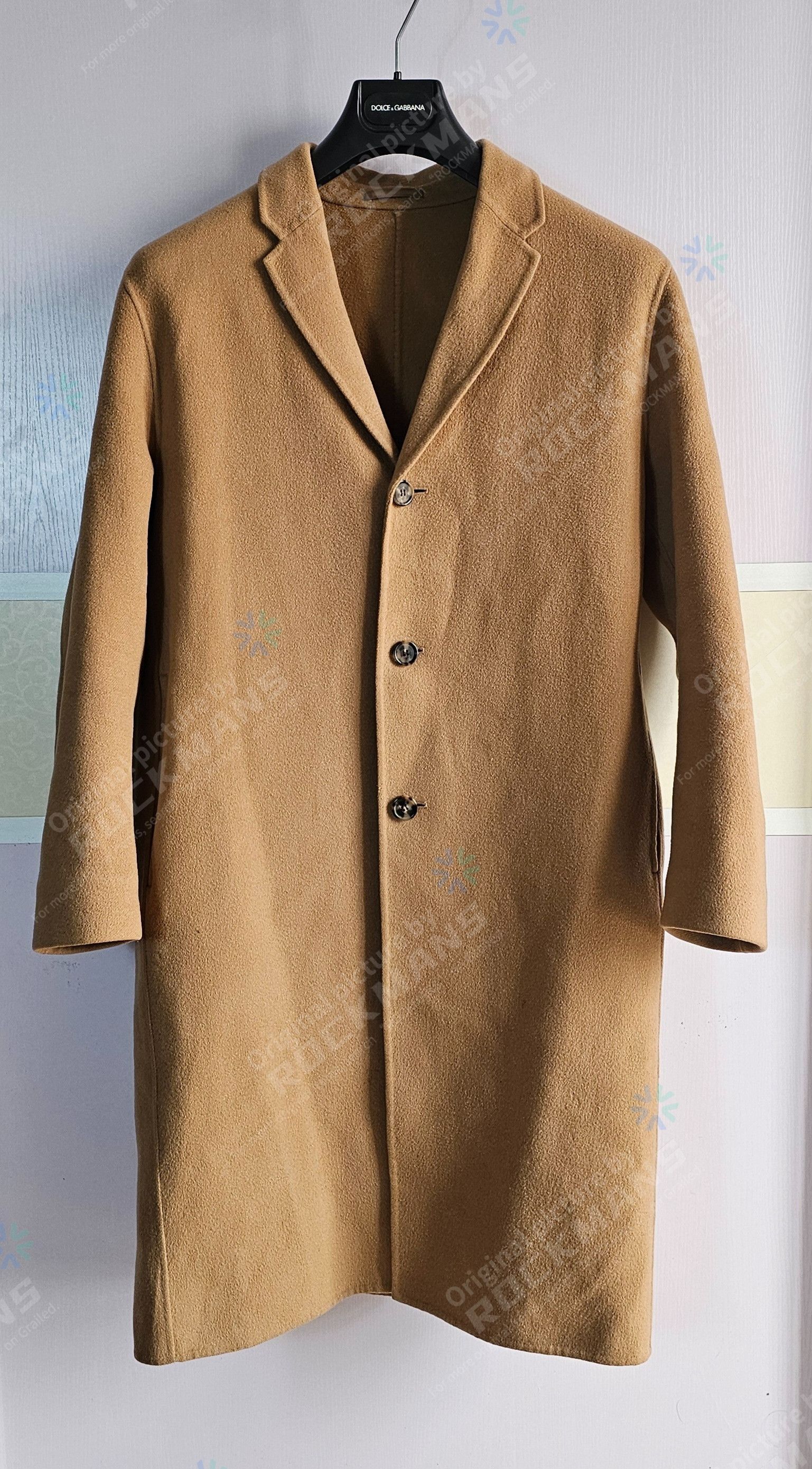Acne Studios Acne Studios Chad/Beige Coat in Wool Size 46 Size US S / EU 44-46 / 1 - 2 Thumbnail