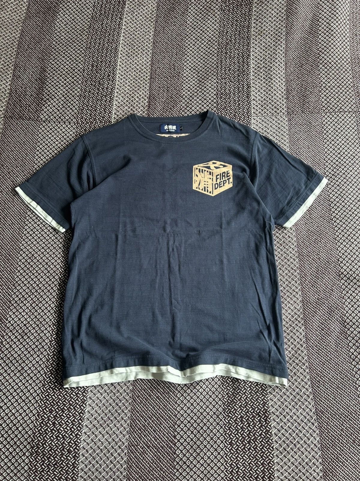 Japanese Brand Hikeshi Spirit Y2K T-shirt Japanese Style Size L Streetwear Size US L / EU 52-54 / 3 - 7 Thumbnail