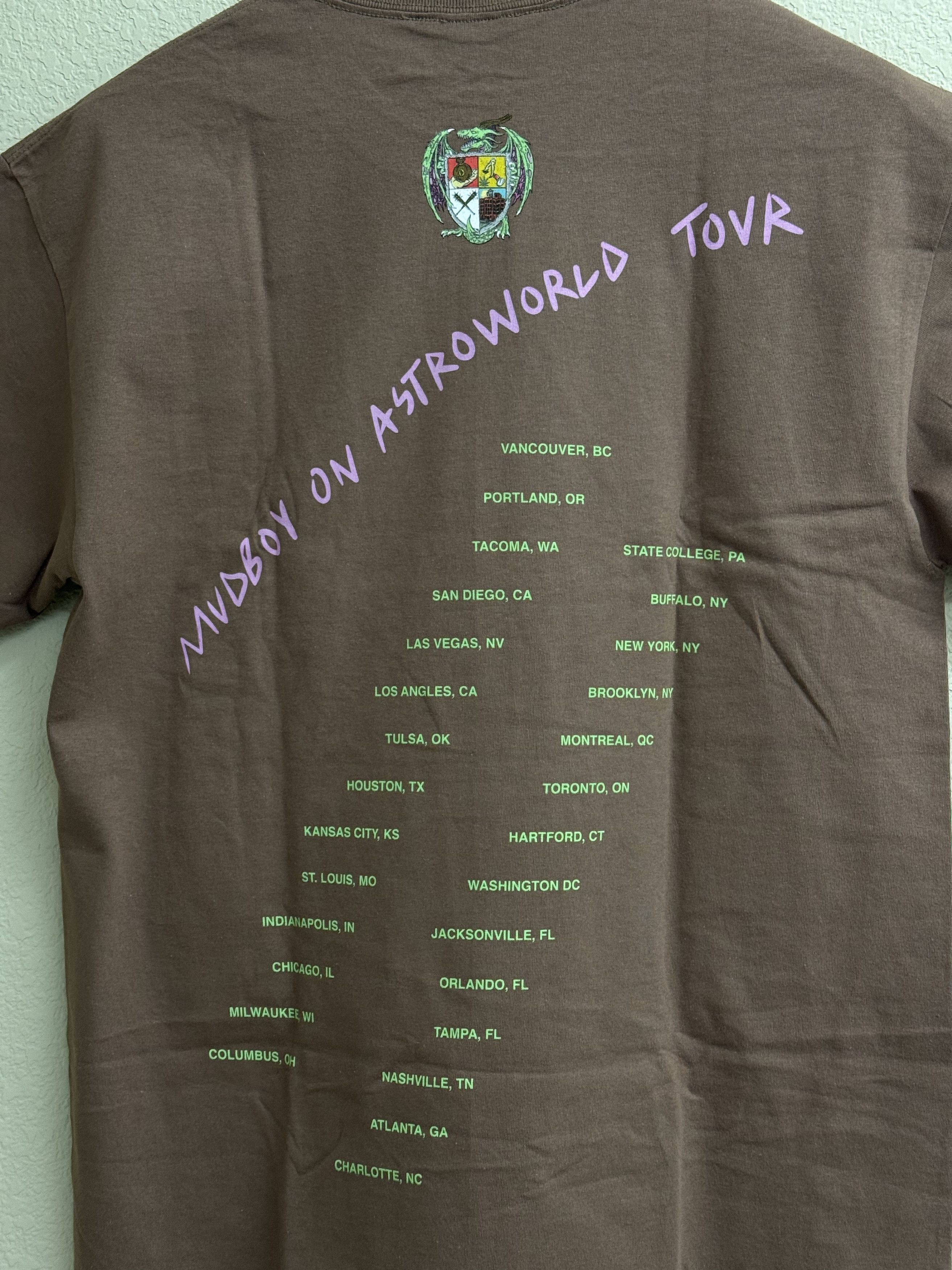 Band Tees × Travis Scott Sheck Wes Astroworld Tour Mudboy Tee - L Size US L / EU 52-54 / 3 - 5 Thumbnail
