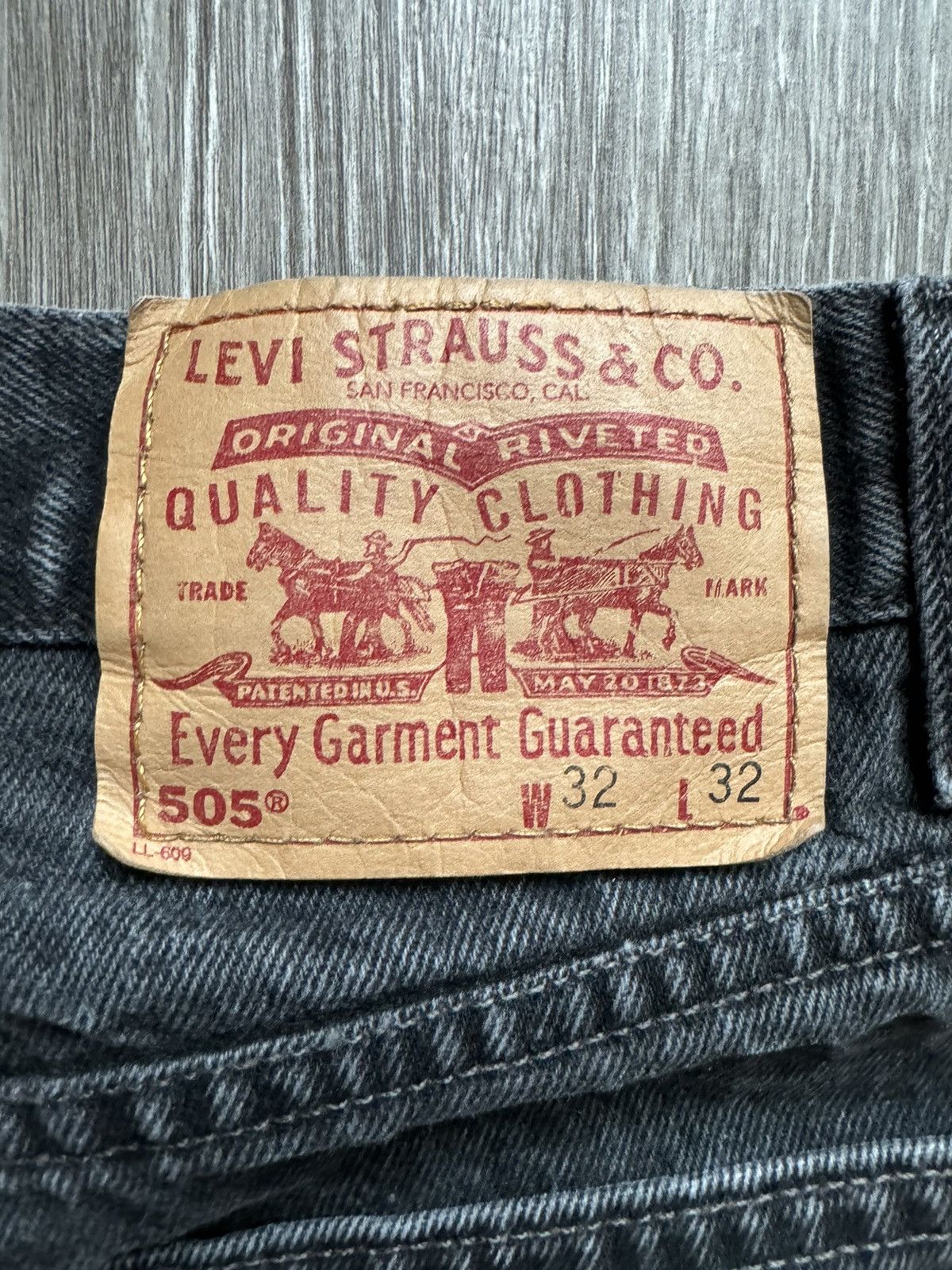 Levi's Levis 505 Paper Tag Size US 32 / EU 48 - 3 Thumbnail
