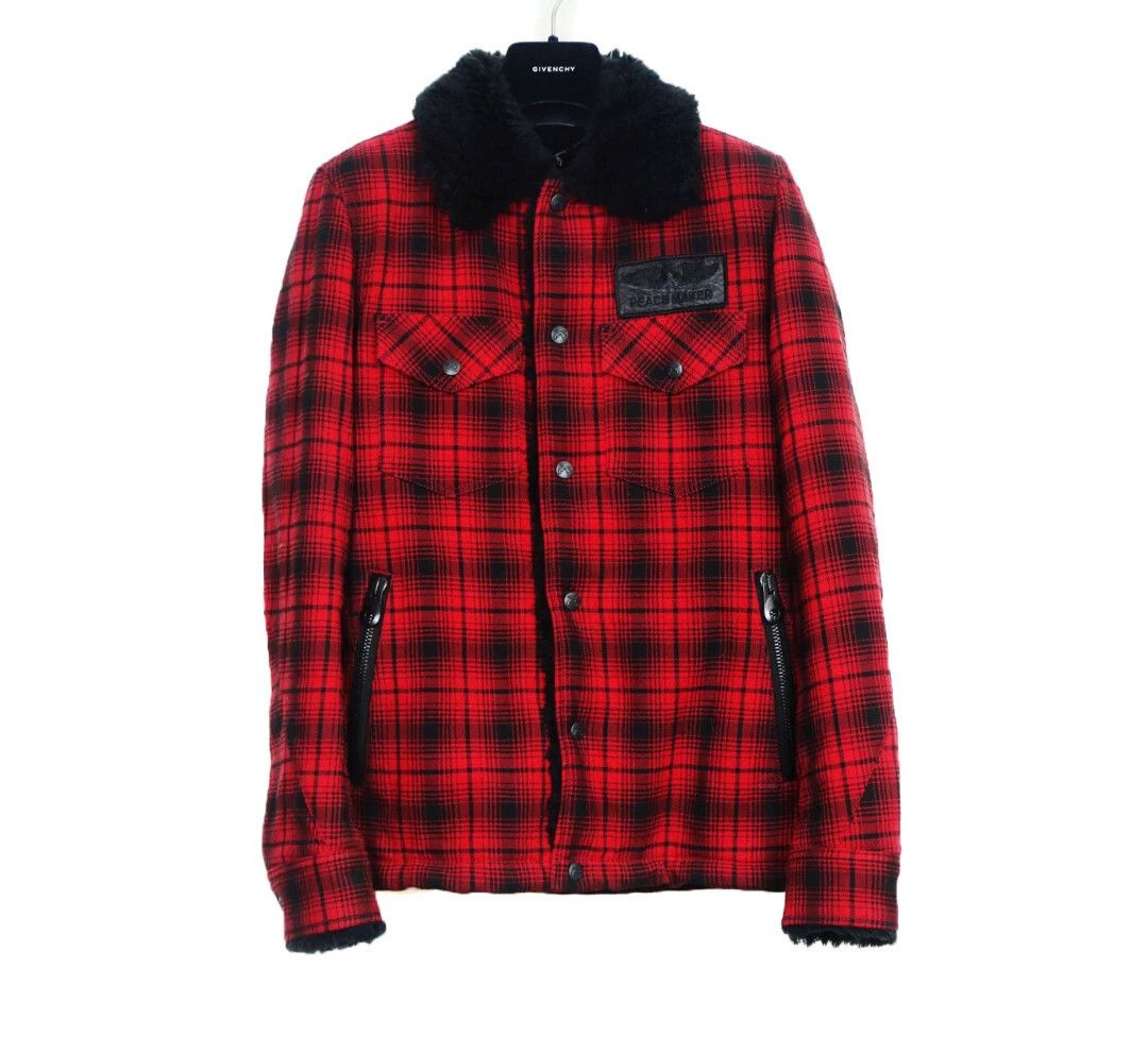 Mastermind Japan mmj roar roarguns black red check Thinsulate lamb padded 1 Size US S / EU 44-46 / 1 - 2 Thumbnail