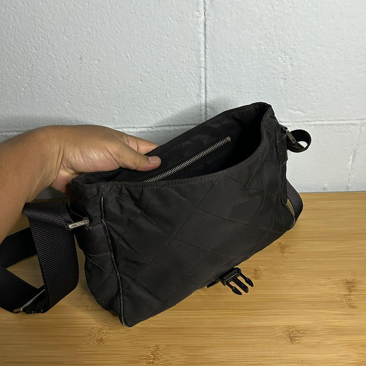 Prada Prada Quilted Nylon Bag Size ONE SIZE - 21 Thumbnail