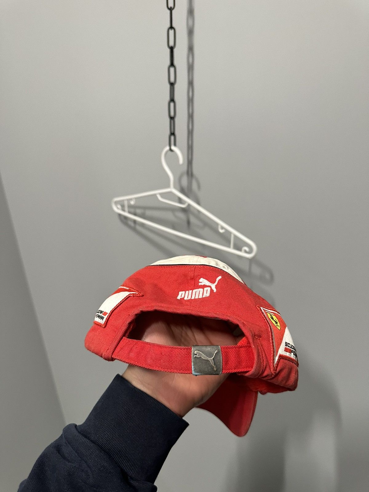 Japanese Brand Vintage Racing Cap Puma Ferrari Marlboro Schumacher F1 Size ONE SIZE - 7 Thumbnail