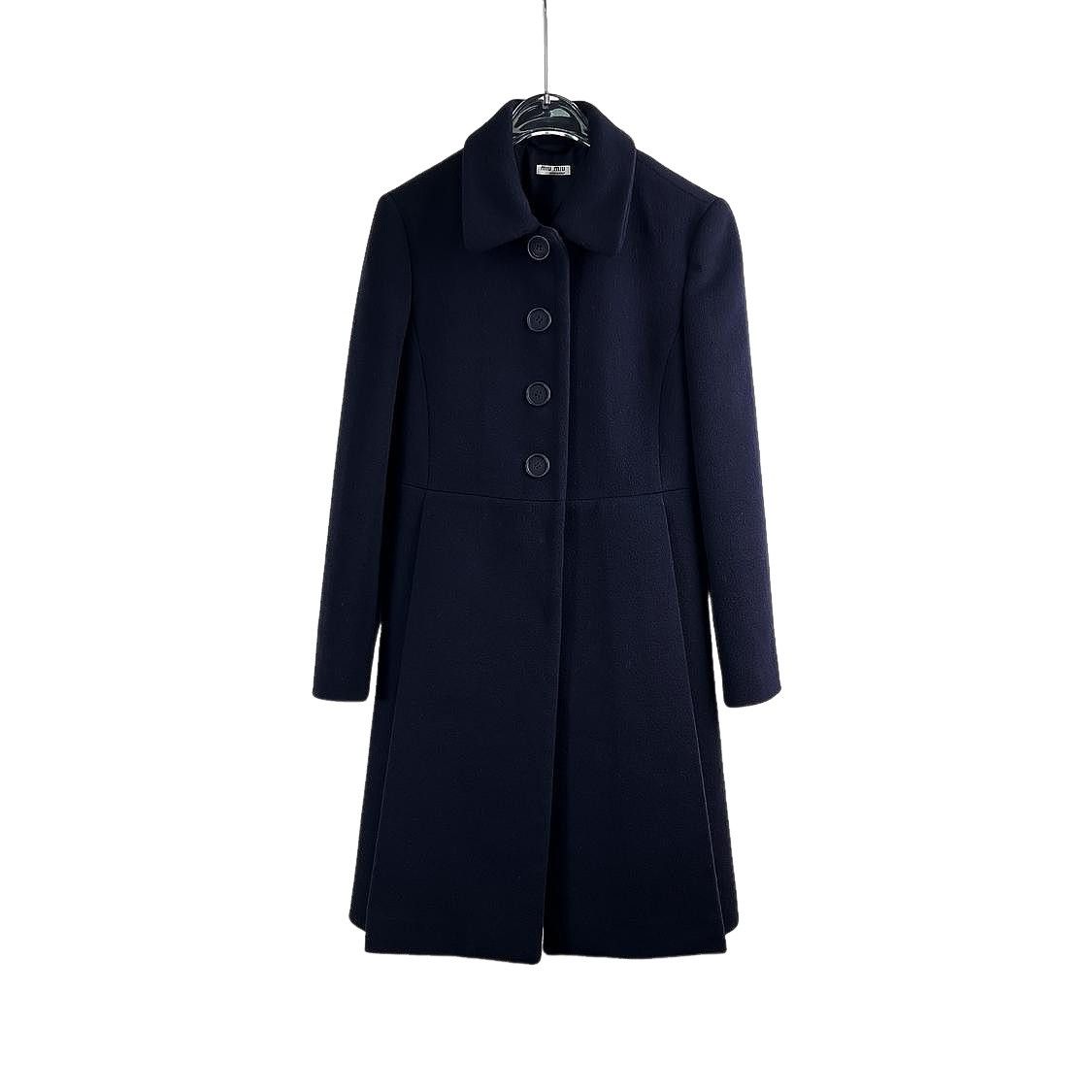 Miu Miu Miu Miu Tweed Belted Coat Size 38 | Grailed
