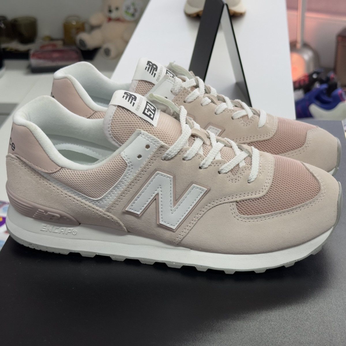 New Balance New Balance 574 U574FPP Pink Size US 9 / IT 39 - 7 Thumbnail
