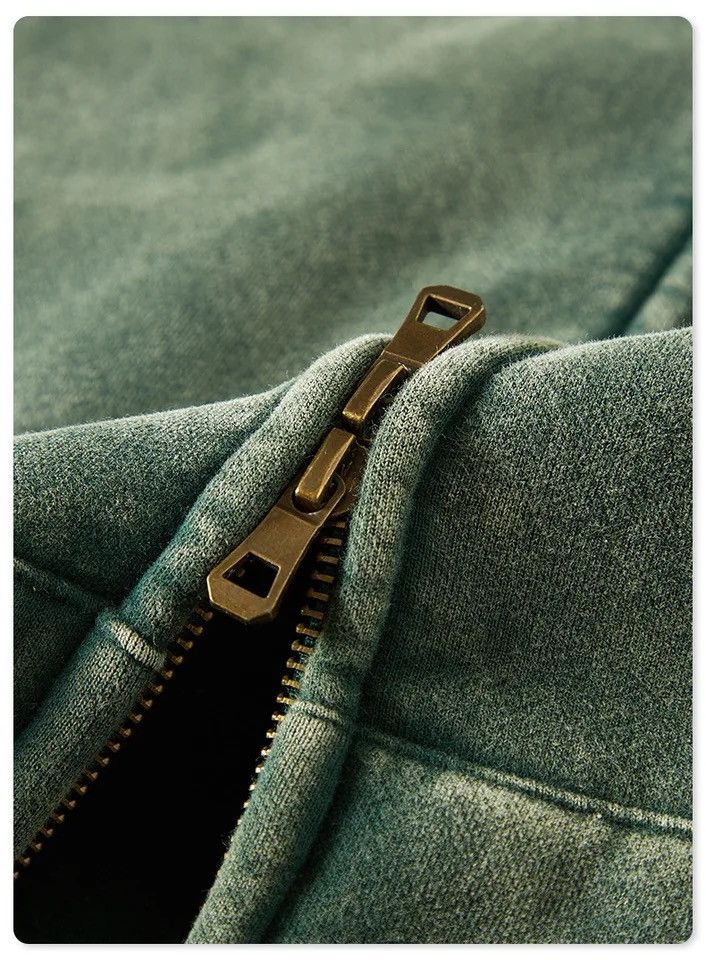 Japanese Brand × Vintage Acid Washed Faded Zippered Hoodie Size US L / EU 52-54 / 3 - 2 Thumbnail