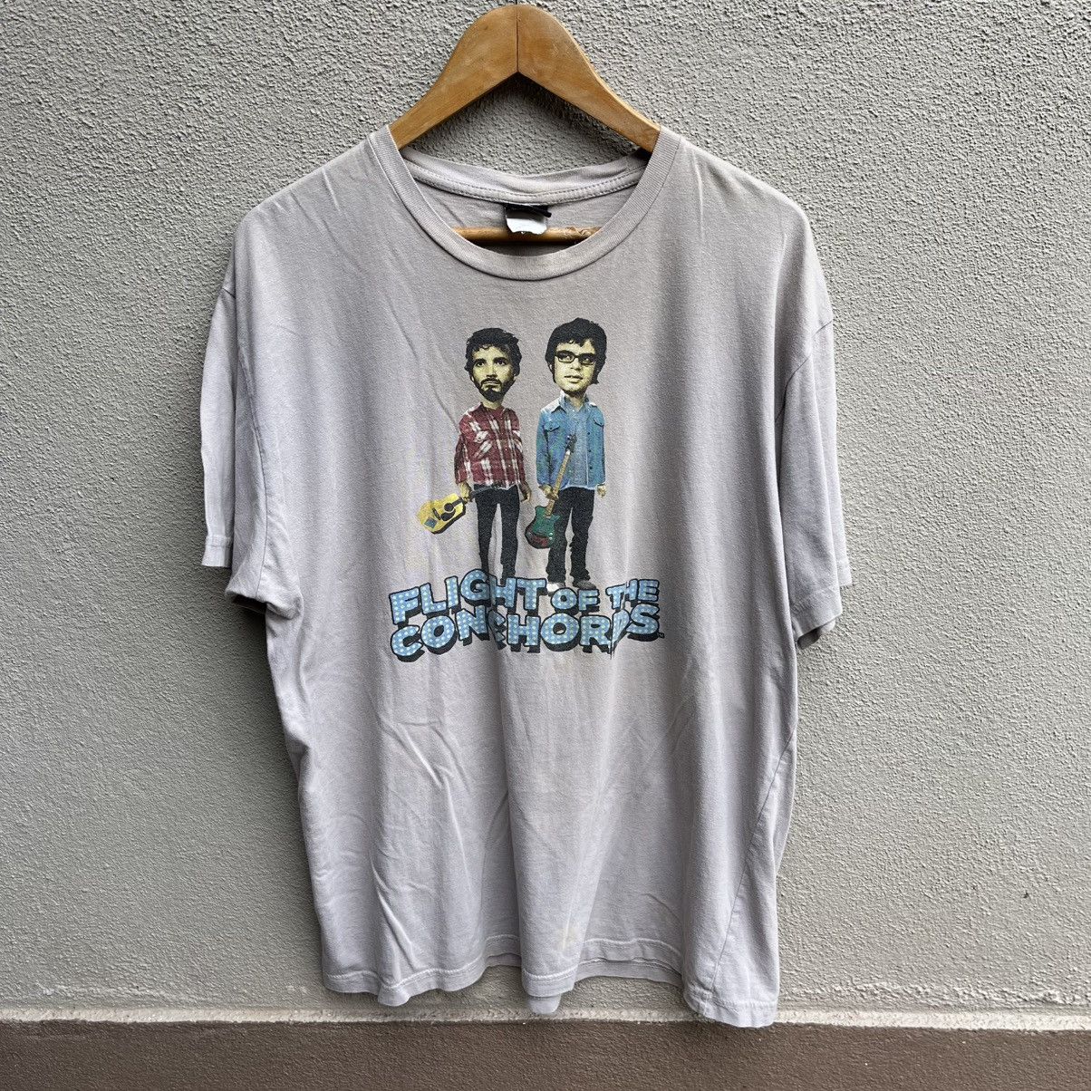 Vintage Vintage FLIGHT OF THE CONCHORDS hbo tee Size US XL / EU 56 / 4 - 1 Thumbnail