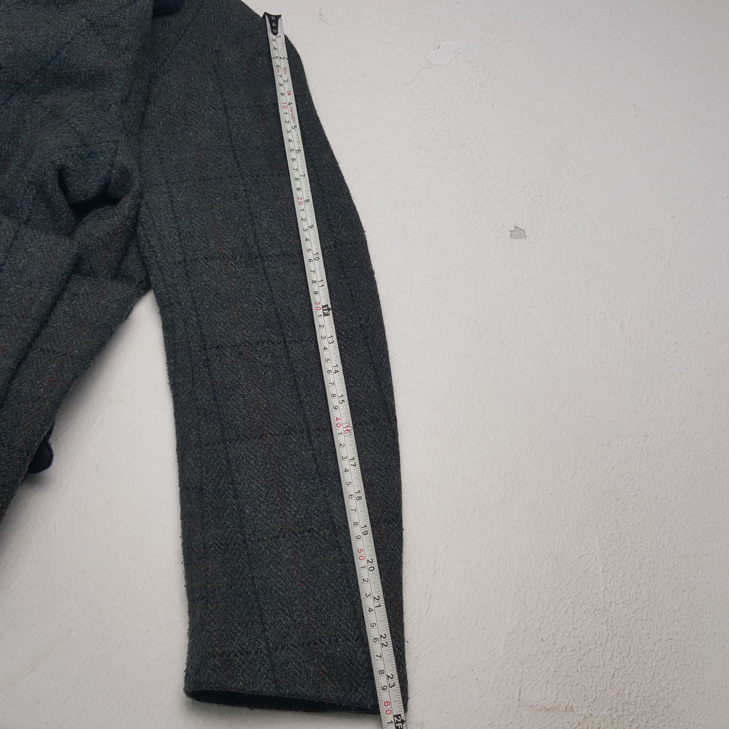 Harris Tweed × Vintage Vintage Harris Tweed Designer Brand Trench Coat Jacket Size US M / EU 48-50 / 2 - 6 Thumbnail