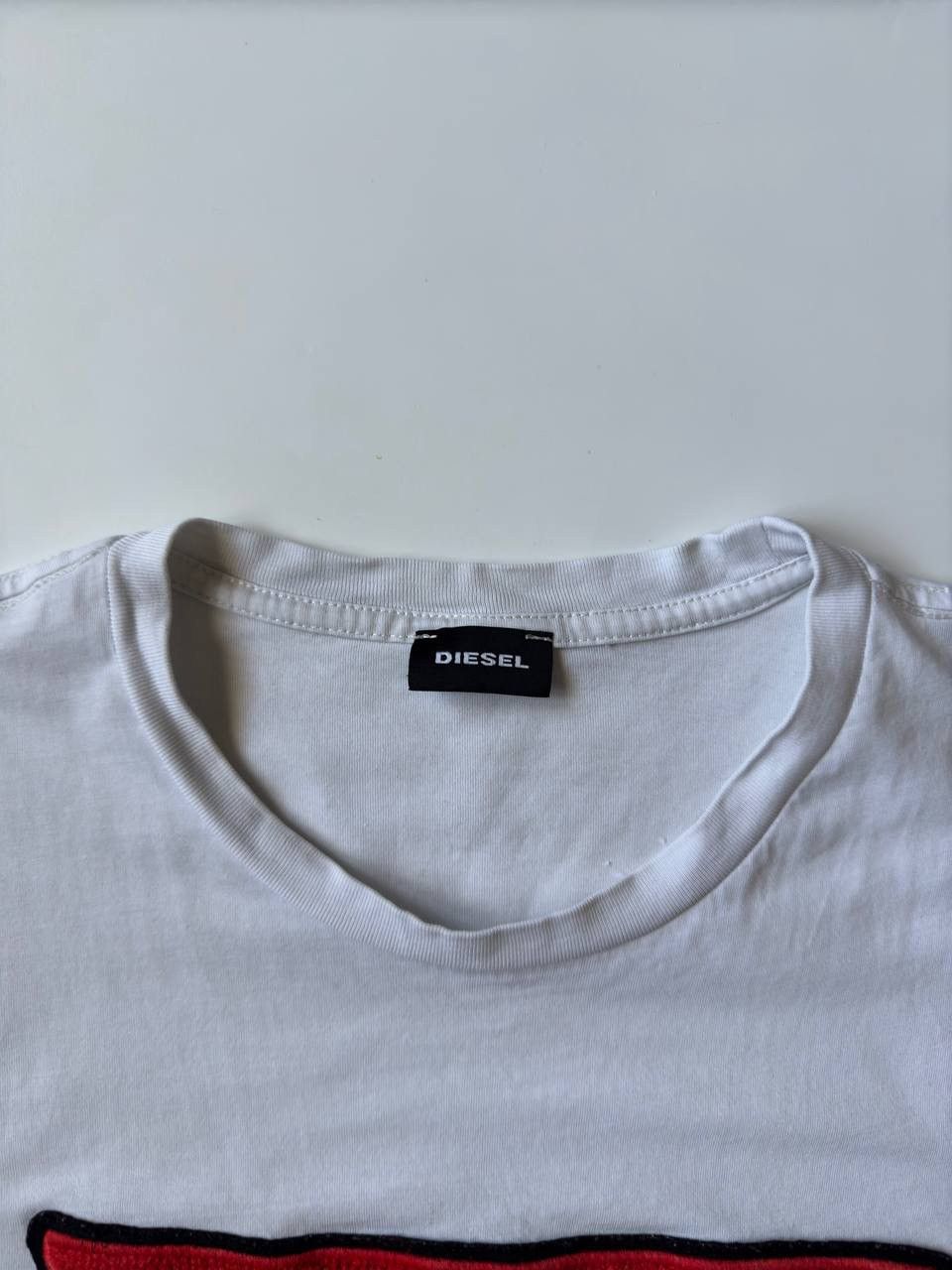 Diesel Diesel vintage y2k white t-shirt M Size US M / EU 48-50 / 2 - 3 Thumbnail