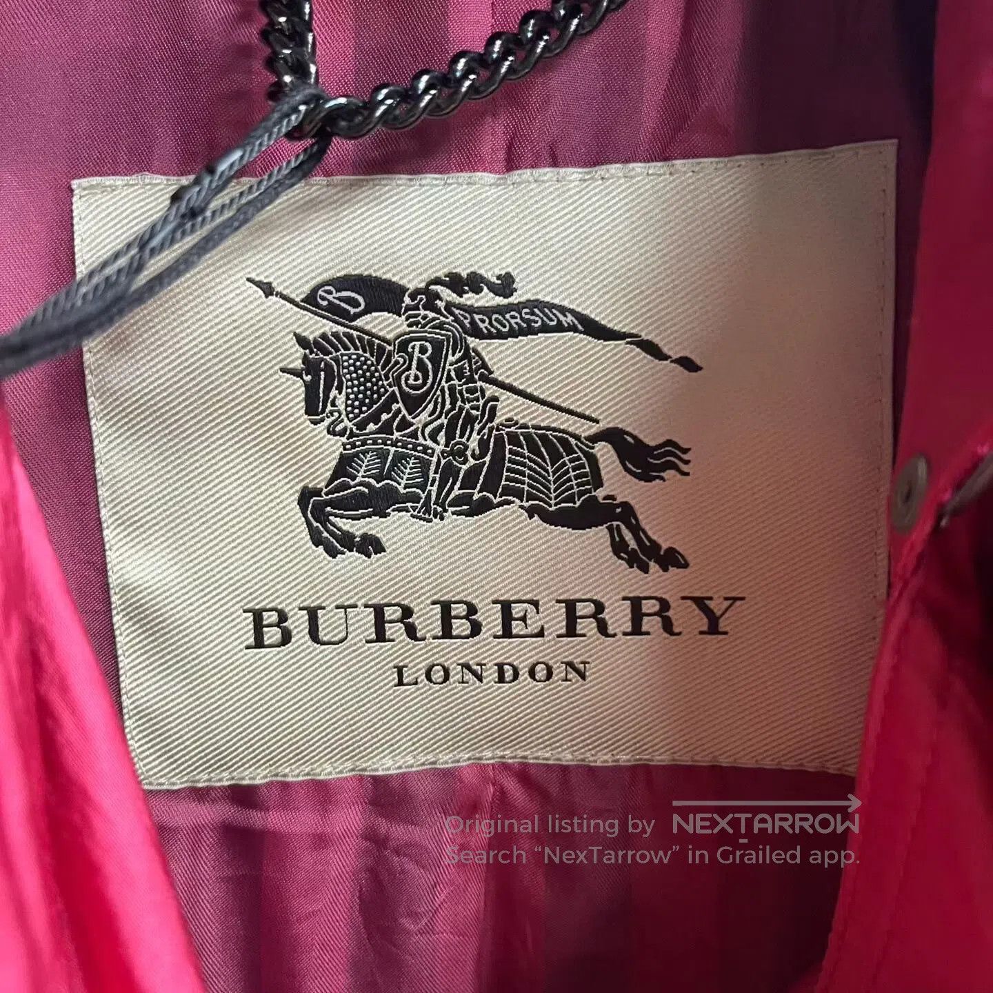 Burberry Burberry size 34 Tie belt, double-row button lapel jacket| Size XS / US 0-2 / IT 36-38 - 3 Thumbnail