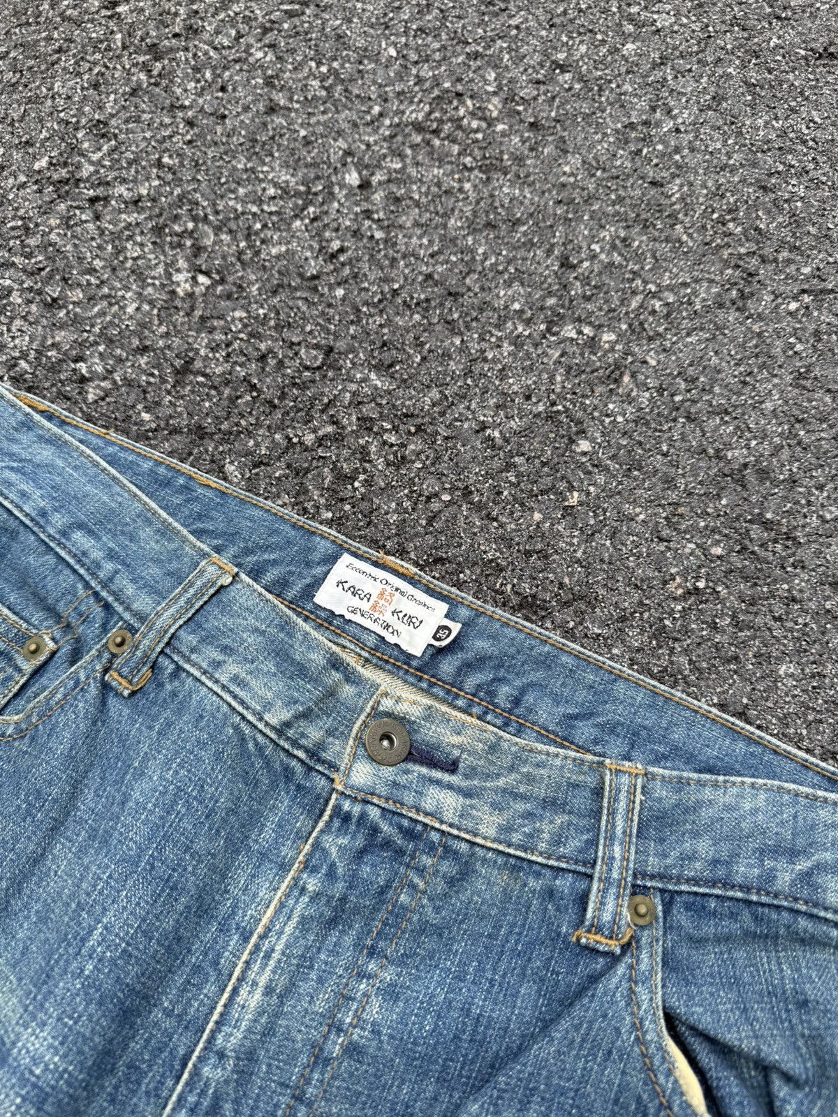 Karakuri Tamashii Karakuri Tamashi Sukajan Denim Size US 32 / EU 48 - 2 Thumbnail