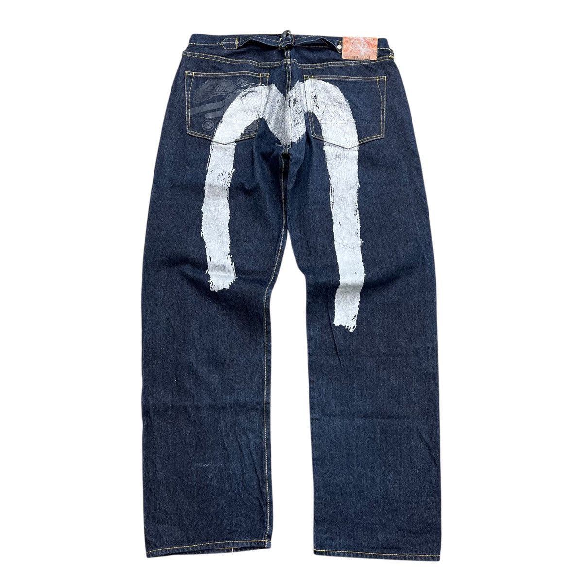 Evisu × Japanese Brand Vintage Evisu Lot 0002 Daicock Big Logo