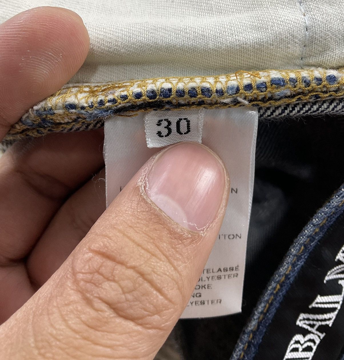 Balmain Balmain Biker Pants Size US 32 / EU 48 - 10 Thumbnail