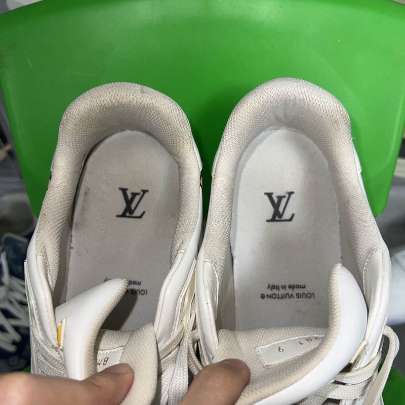 Louis Vuitton Nigo x Louis Vuitton Trendy White Trainer -2508 Size US 9.5 / EU 42-43 - 8 Thumbnail