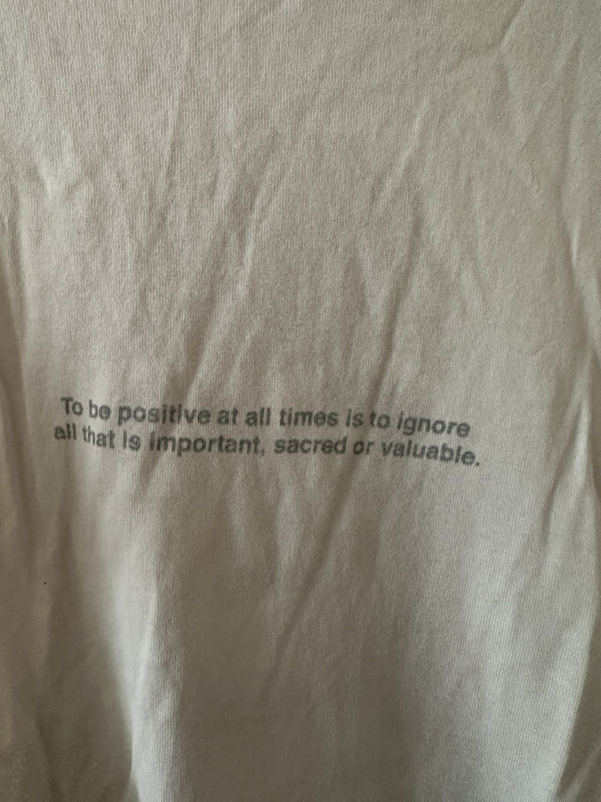 Number (N)ine Number (N)one Quote shirt Size US M / EU 48-50 / 2 - 3 Thumbnail