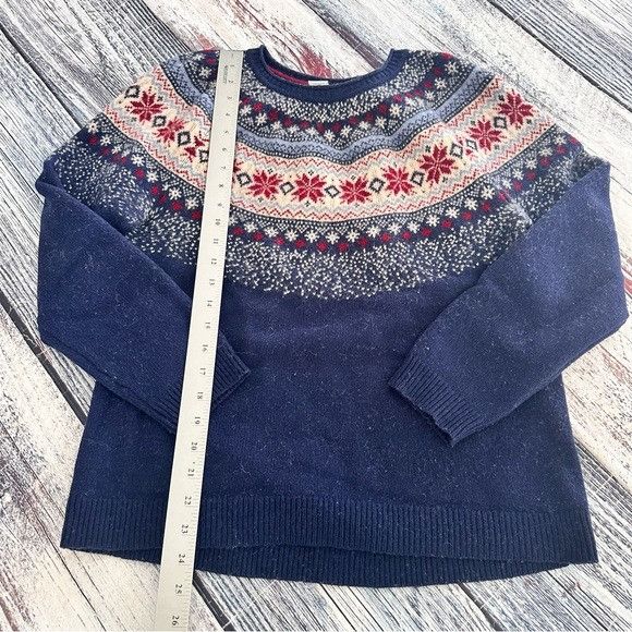 Other Tabitha Webb Fair Isle Wool Knit Sweater Size L / US 10 / IT 46 - 8 Thumbnail