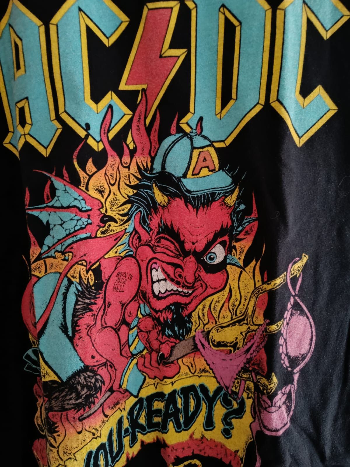 AC/DC AC/DC Official T-shirt Size US XL / EU 56 / 4 - 2 Thumbnail