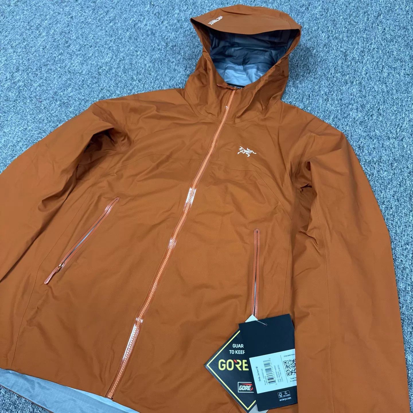 Arc'teryx Arcteryx BETA Orange Hooded Jacket M Size US M / EU 48-50 / 2 - 4 Thumbnail
