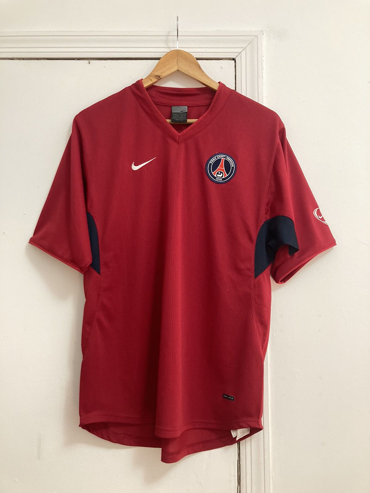 Nike Rare PSG Paris Saint Germain Nike 2003 Training Jersey Small Size US S / EU 44-46 / 1 - 2 Thumbnail
