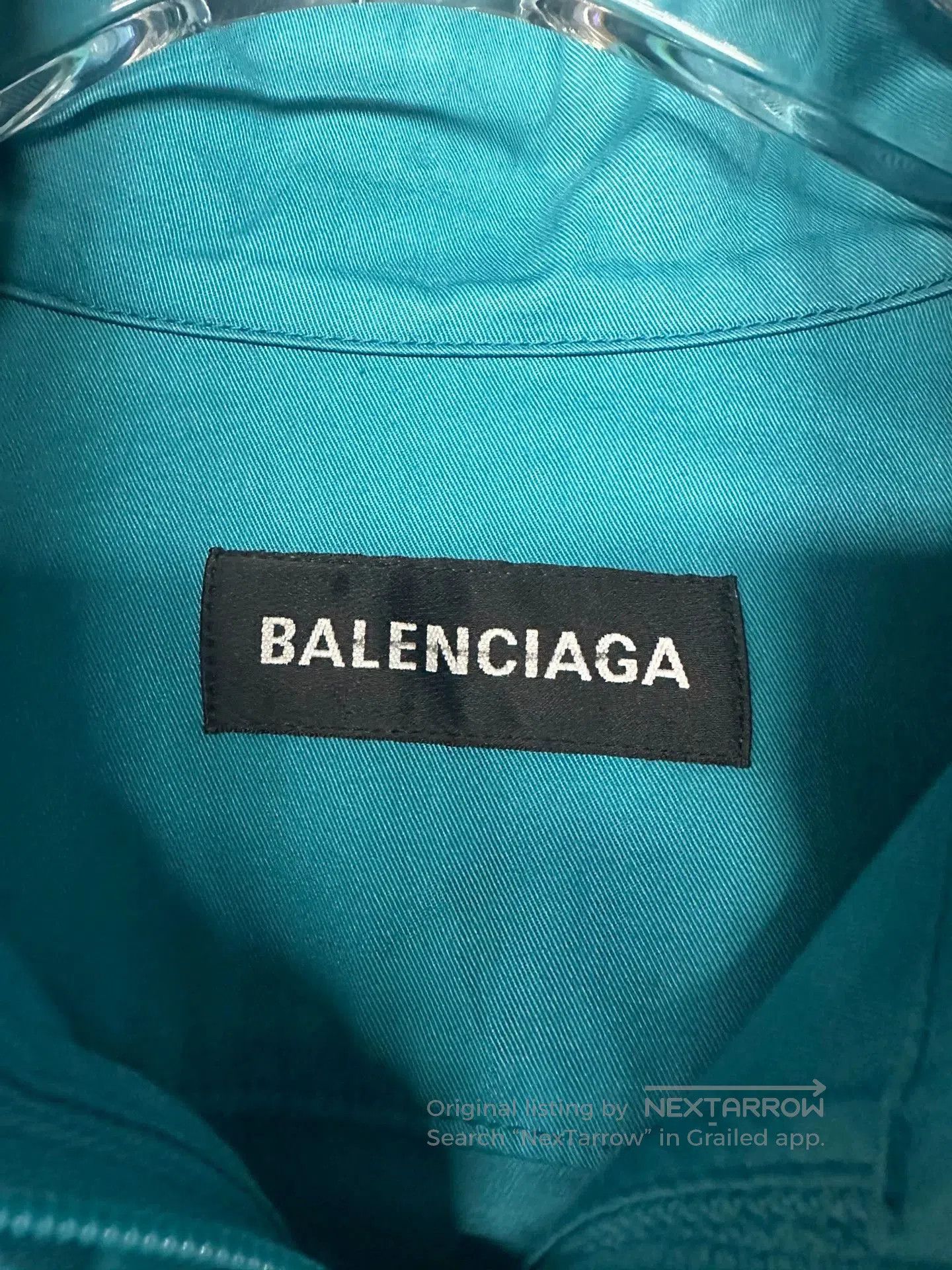Balenciaga Balenciaga Blue Black Jacket. Size US XS / EU 42 / 0 - 2 Thumbnail