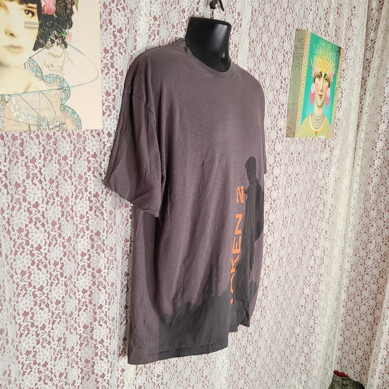 Fox Racing Taken 2 official gray outline graphic t-shirt size xl Size US XL / EU 56 / 4 - 2 Thumbnail