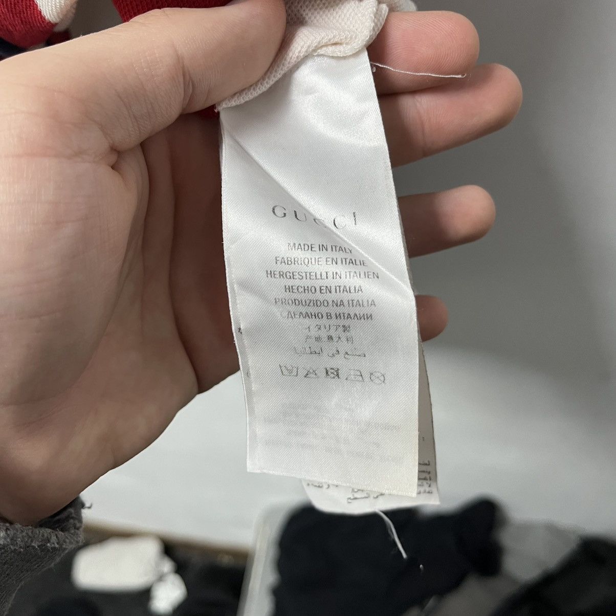 Gucci Gucci Polo T-Shirt Big Logo Size US L / EU 52-54 / 3 - 13 Thumbnail